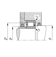 ALS NJ2218-E-TVP2 + HJ2218E, (j) DIN 5412-1 (bio)(zhn)Ҫߴ,  L ȦλS, ɷx, ּ