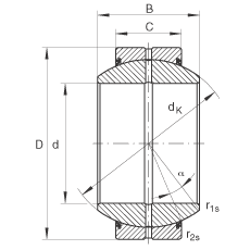 P(gun)(ji)S GE25-FO-2RS, (j) DIN ISO 12 240-1 (bio)(zhn), Soɂ(c)ܷ