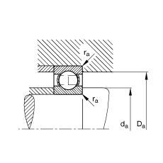 S 6232-M, (j) DIN 625-1 ˜ʵҪߴ