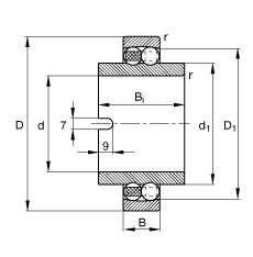 {(dio)S 11204-TVH, (j) DIN 630 ˜ʵҪߴ(ni)ȦL