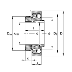 {(dio)S 1316-K-M-C3 + H316, (j) DIN 630  DIN 5415 ˜ʵҪߴ, F׺;o