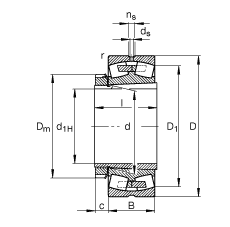 {(dio)ĝLS 23252-B-K-MB + H2352X, (j) DIN 635-2 (bio)(zhn)Ҫߴ, F׺;o